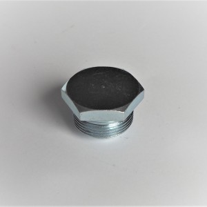 Plug for front shock absorber M32, zinc, Jawa 638, 640