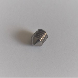 Wkręt mocowania manetki gazu 6x8 mm, stal nierdzewna, Jawa, CZ