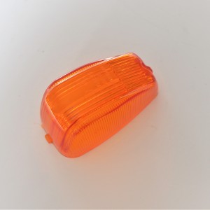 Glass of turn signal light, Plastic, Jawa  Panelka, CZ