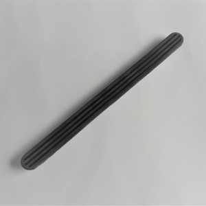 Footrest rubbers, long rubber with four mounting pins, CZ 501, 502