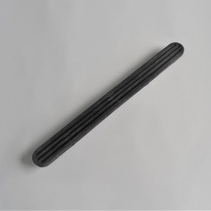Footrest rubbers, middle rubber with three mounting pins, CZ 501, 502