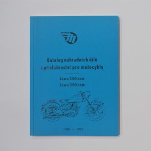 Katalog części zamiennych JAWA 250/350 PERAK - J.CZESKI, format A5, 116 stron