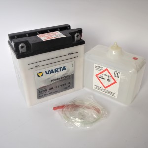 Motorradbatterie VARTA 12V-9Ah, 13,6x14x7,6 cm