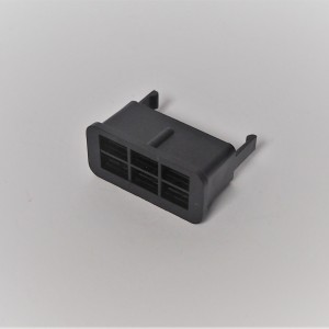 Socket, 6 pin, plastic, Jawa 634-640