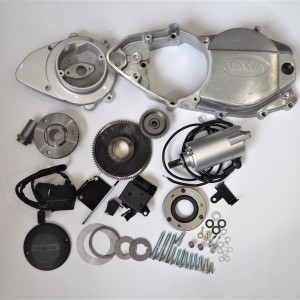 Motor starter, electric, complete set, Jawa 638-640