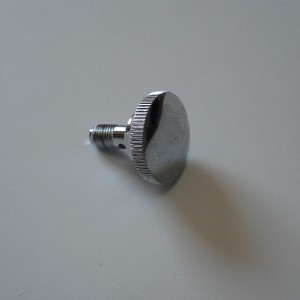 Screw for side cover, chrome, typ 2, Jawa Perak, OHC, CZ