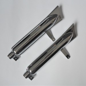 Exhaust silencer, CZ 125 B/T