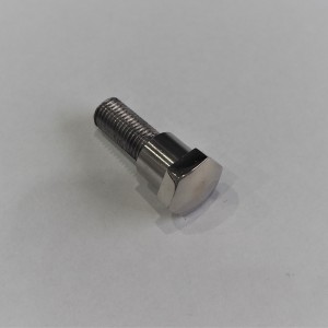 Screw for manual gear lever, for gearbox ALBION, stainless steel, polished, Jawa Villiers