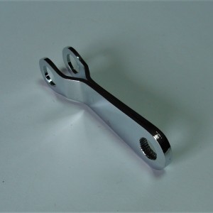 Brake plate lever 91mm, chrome, Jawa 250/350