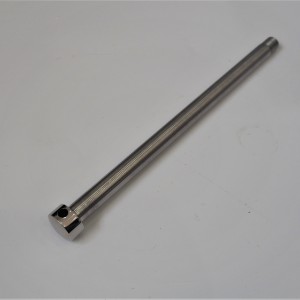 Wheel axis, rear, stainless steel, polished, CZ 150 C