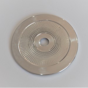 Front wheel cover, knurling, polished, Jawa 1960--