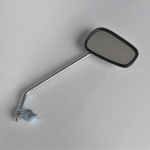 Mirror with a steering wheel clamp, right, zinc, lacquer, Jawa, CZ