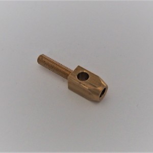 Contact screw for terminal, M4, brass, Jawa, CZ