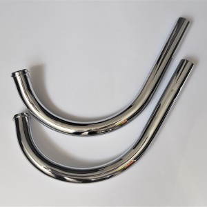 Exhaust pippes, chrome, Jawa 250 type 559