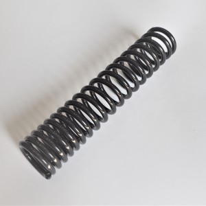 Rear shock spring, progressive, 267mm, black, Jawa 638-640