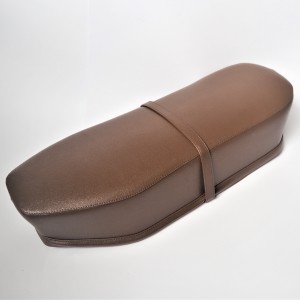 Seat, leatherette, brown, Jawa, CZ