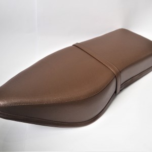 Seat, leatherette, brown, Jawa 500 OHC 02