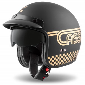 Helmet CASSIDA RONDO - XS / 53-54 / black/gold