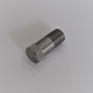 Untere schraube für Vordergabel Gleitstüc, M10/1x20mm, Schlüssel 11mm, Edelstahl, Jawa, CZ