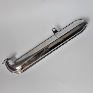 Exhaust silencer, chrome, Jawa 50 type 555