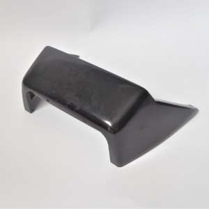 Cover upper, underseat cover, plastic, black, Jawa 638-639