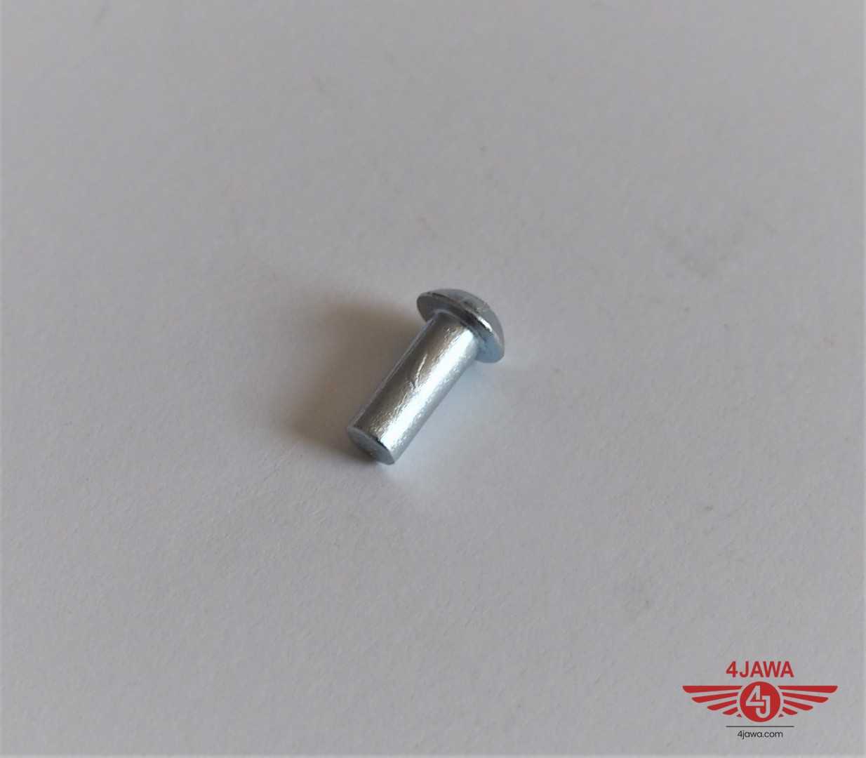 Niete zu hintere Kettenrad, 4x10 mm, Zink, Jawa 50 Typ 05/20/21/23, , Ersatzteile für Motorräder JAWA und CZ 1929-2023, VELOREX,  PAV, Neue und gebrauchte Motorräder JAWA