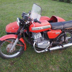 JAWA350 - 634/638 + VELOREX 562 Platne doklady