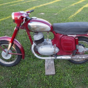 JAWA 350 typ 360 Panelka Eingetragen 1