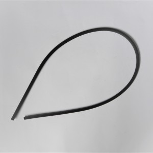 Rubber for windshield, black, VELOREX 562  - 125 cm