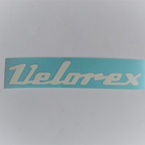 Sticker, VELOREX, 150 x 25 mm, white