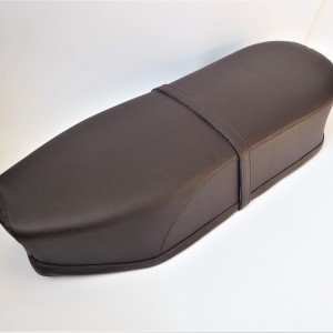 Seat, leatherette, dark brown, Jawa, CZ