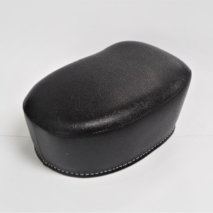 Seat, leatherette, black, Jawa 50 type 550/555