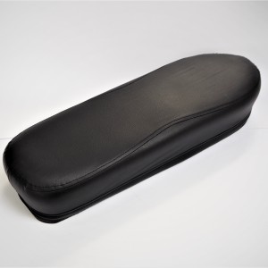 Seat, leatherette, black, Jawa 50 typ 05/20/21