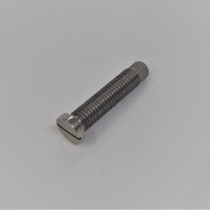 Transmission tensioning screw M10, stainless steel, polished, Jawa Villiers, Special