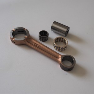 Connecting rod on axle 14 mm, bearing, DUELLS, set, Jawa 50 typ 05/20/21/23