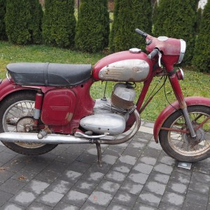 JAWA 350 typ 360 Panelka Eingetragen 9