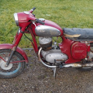 JAWA 250 typ 559 Panelka REGISTERED 13