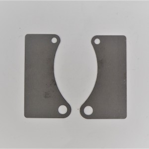 Fuel tank brackets, front, steel, Jawa 500 OHC