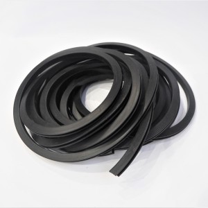 Rubber edging under fuel tank, 1 meter, CZ 501/502/505