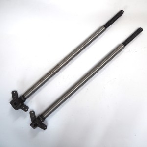 Lower parts of front fork, 2 pcs., complete, Jawa Perak