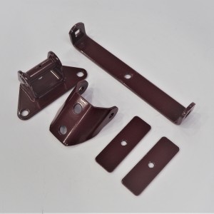 Attachment of pillion saddle, red varnish, Jawa Perak, OHC, CZ