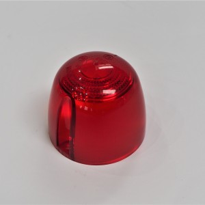 Cover for turn signal, red, PAL-E8, VELOREX