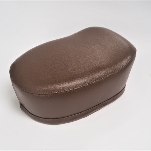 Seat, leatherette, brown, Jawa 50 type 550/555