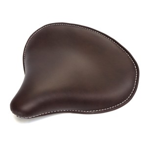 Seat, cowhide, dark brown, Jawa OHV, SV, Special, Villiers