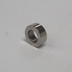 Spacer for wheel axis, 24x9x14 mm, stainless steel/ polished, Jawa