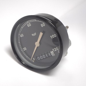 Tachometer Veigel, 120 km/h, replika, Jawa, ČZ