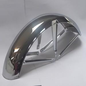 Front mudguard, chrome, Jawa 634 1.Type