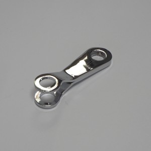 Brake plate lever, chrom, Jawa 500 OHC 02