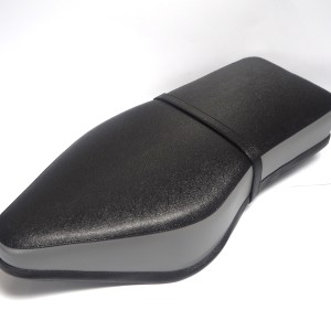 Seat, leatherette, black-grey, Jawa 500 OHC