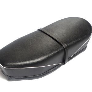 Seat, leatherette, black, Jawa Californian